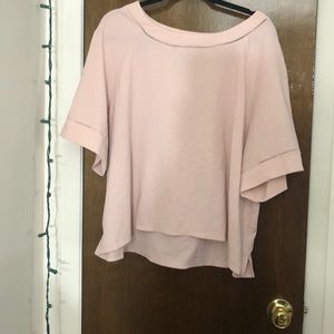 Light pink top